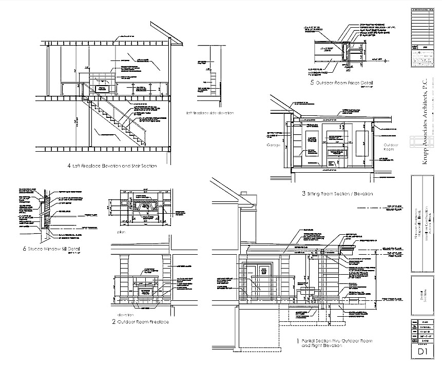 Construction Drawings Details