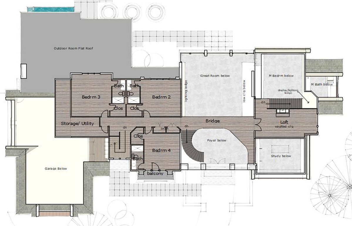 Preliminary Second Floor Plan