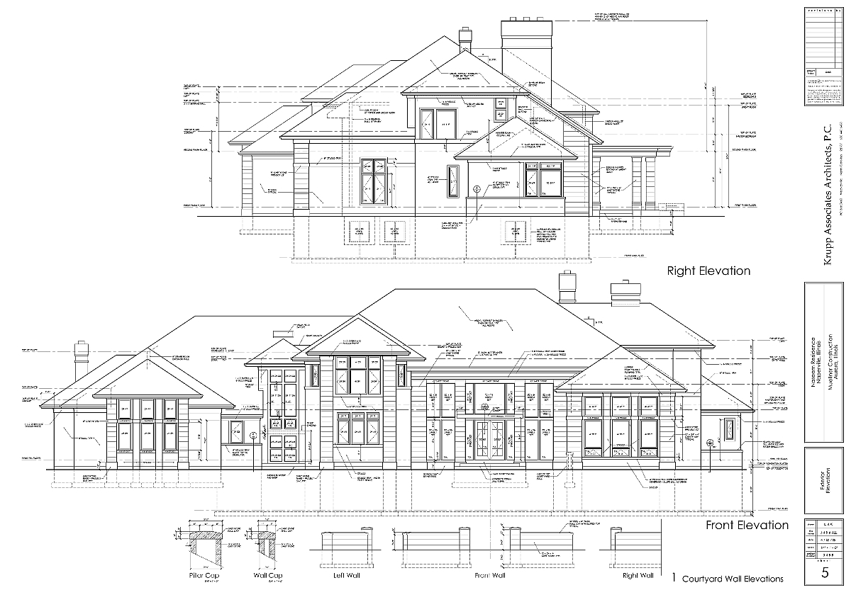 Construction Drawings Elevations