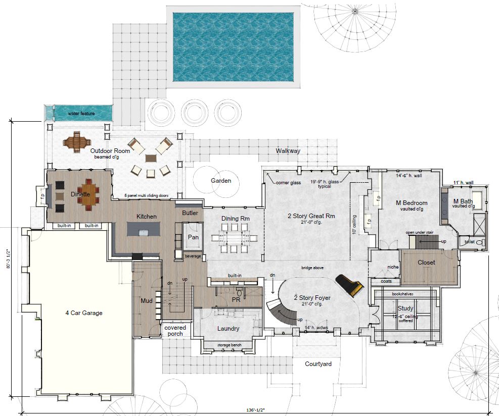 Preliminary First Floor Plan